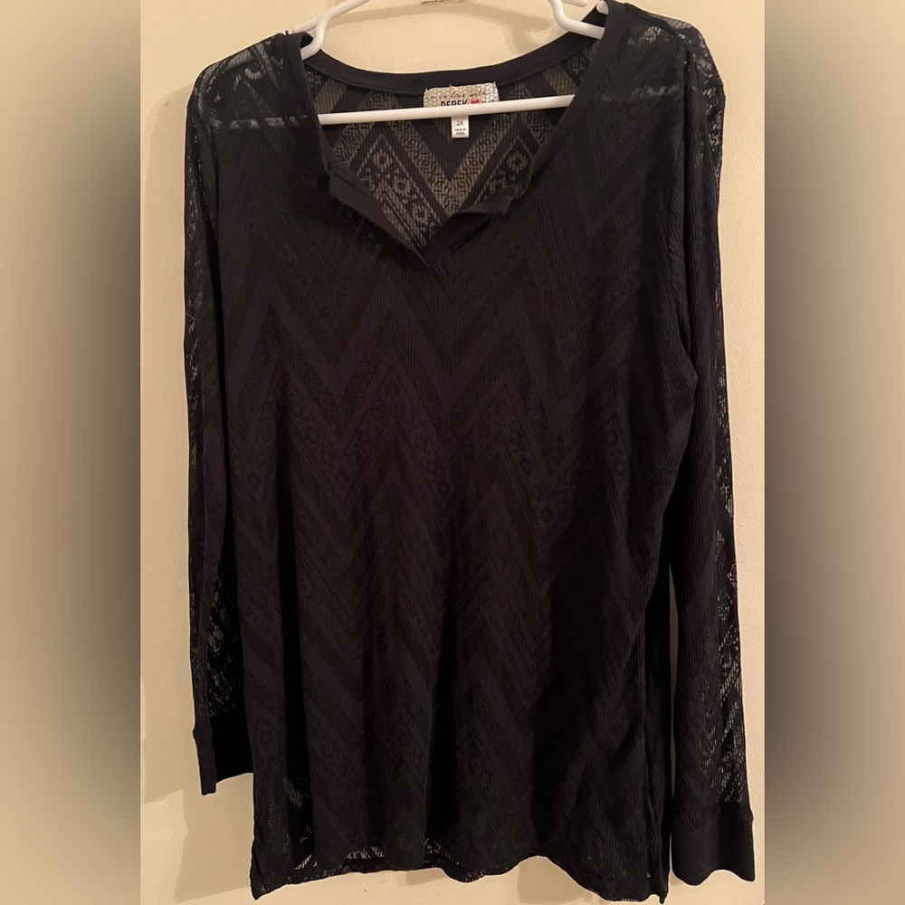 Brand: Derek Hearts, Condition: good-like new, Style: see through